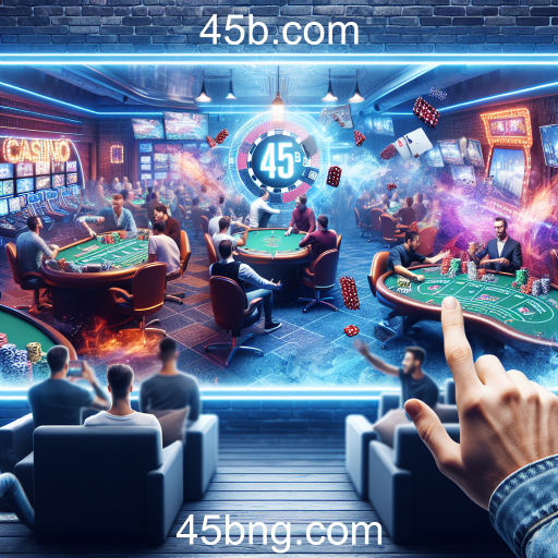 A Emoção dos Jogos ao Vivo no 45b.com